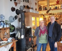 Espresso Genuss im Cafe Antik in Schwarzbach