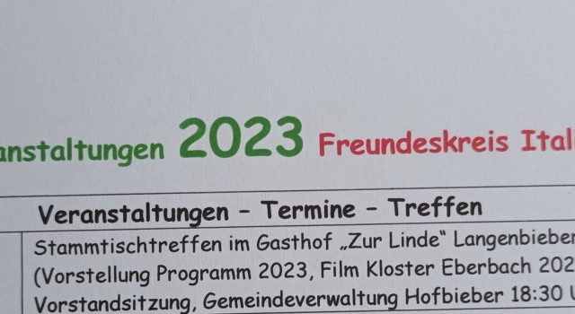 Treffen im Januar 2023