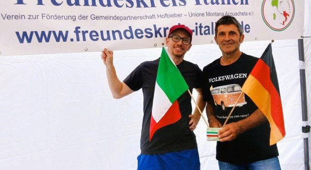Italienische Gäste zur Kunstwoche in Kleinsassen