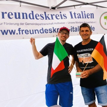  Italienische Gäste zur Kunstwoche in Kleinsassen
