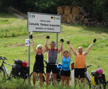 "Hofbieber-Modigliana con Bicicletta"  - in 14 Tagen mit dem Rad in die Partnerregion