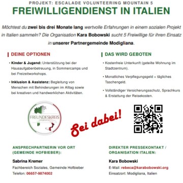 Freiwilligendienst in Italien