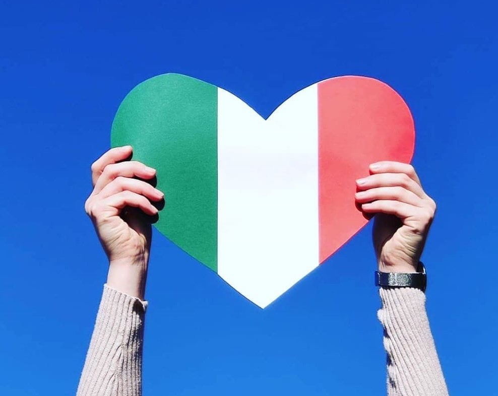 Erfolgreiche Fotoaktion - Solidarität für Italien 