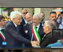 Staatspräsident Sergio Mattarella in Modigliana