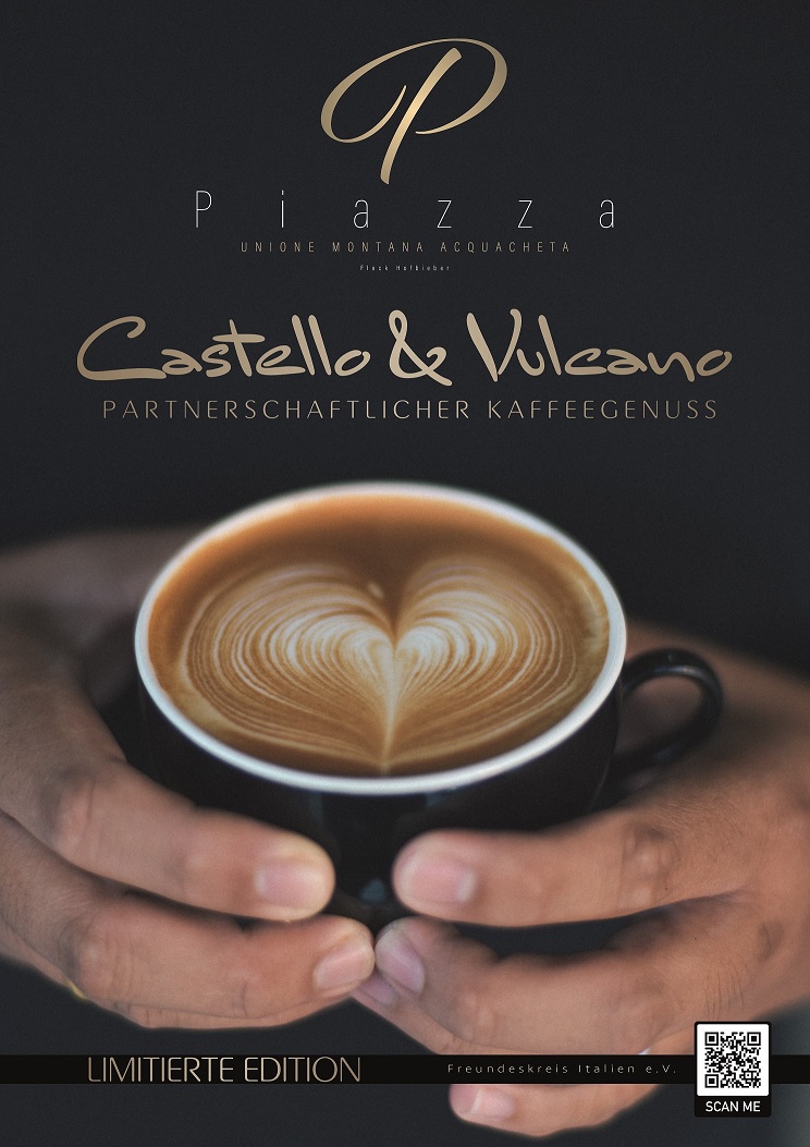 Freundeskreis Italien gestaltet Kaffee-Buch, ein optischer Genuss in limitierter Auflage