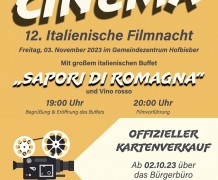 12. Italienische Kinonacht „Notte del Cinema“
