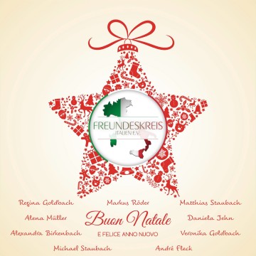 Frohe Weihnachten - Buon natale